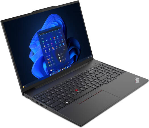 Lenovo ThinkPad E16 Gen 2 Laptop, 16" WUXGA IPS Display, Intel Core Ultra 7 155H, 16GB RAM, 512GB SSD, Intel Arc Graphics, English-Arabic Keyboard, Windows 11 Pro, Black | 21MA001SGR thumbnail 3