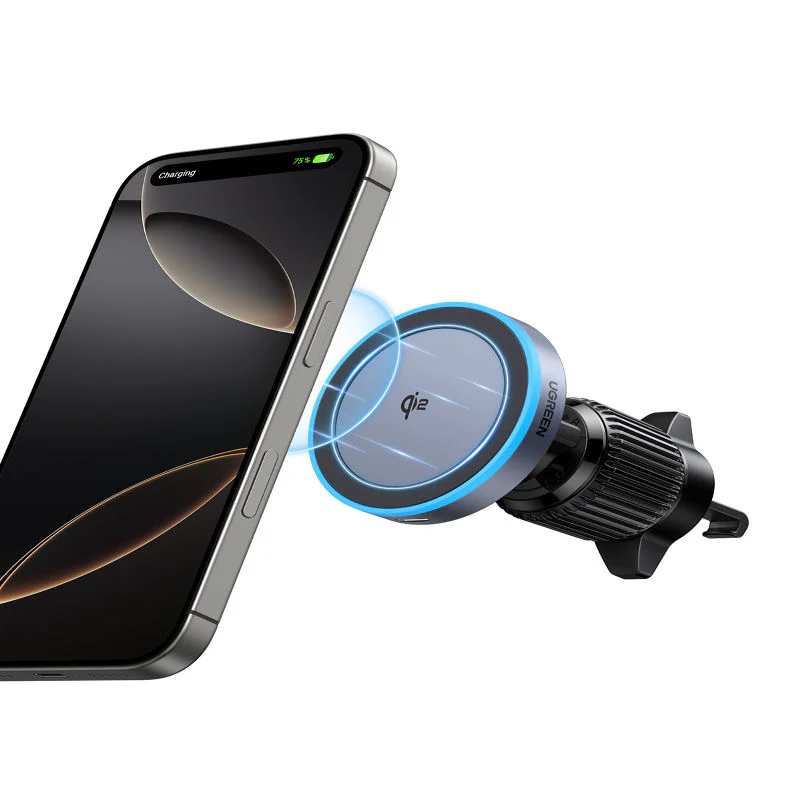 UGREEN W708 MAGNETIC 15W WIRELESS CAR CHARGER thumbnail 2