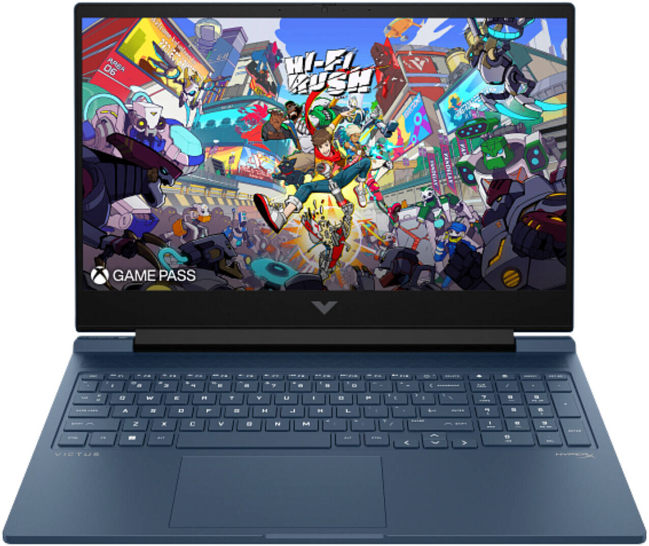 Victus Gaming Laptop 16-r1018nia, 16.1" inch FHD IPS 144Hz Display, Intel Core i7-14700HX, 16GB, 1TB SSD, RTX 4060 8GB, Backlit ENG KB, No OS, US Version, Blue | 9X6Z7EA BH5 - Image 1