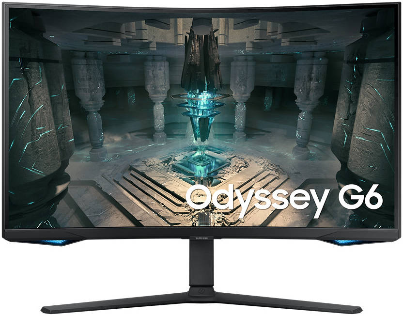 Samsung Odyssey G6 Gaming Monitor, 32" QHD VA Display, 240Hz Refresh Rate, 1ms (GtG) Response Time, FreeSync Premium Pro Technology, 1000R Curvature, Black | LS32BG650EMXUE - Image 1