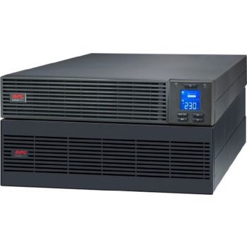 APC SRV RM On-Line 10000VA Easy UPS, With External Battery Pack and Rail Kit, 230V Input Voltage, 5U Rack Unit, 10000W Rated Power, Black | SRV10KRILRK - Image 1