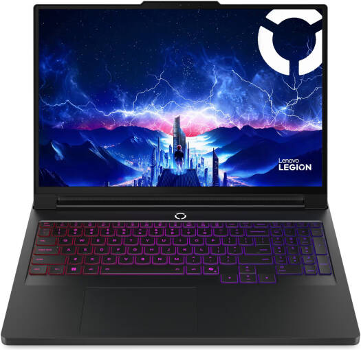 Lenovo Legion Pro 5 16IAX10 Gaming Laptop, 16" WQXGA OLED Display, Intel Core Ultra 9 275HX, 32GB RAM, 1TB SSD, GeForce RTX 5070 8GB Graphics, English-Arabic K/B, No OS, Eclipse Black | 83F30022AX - Image 1