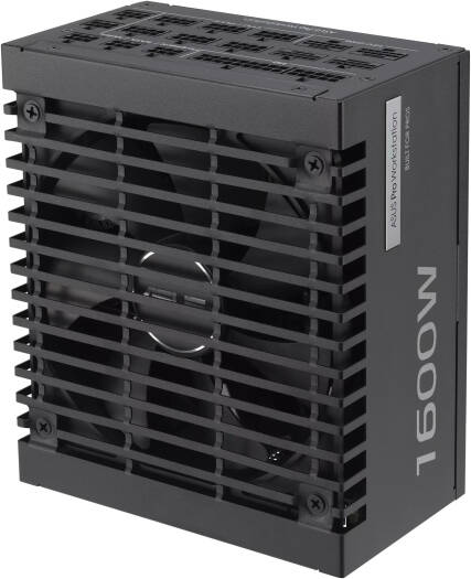 ASUS Pro WS Power Supply, 1600W Power, 80 PLUS Platinum Efficiency, ATX 3.1 Compatible, Dual-Ball Fan Bearings, Gold-Plated High-Performance Copper Pins, Black | 90YE00Z2-B0NA00 thumbnail 6