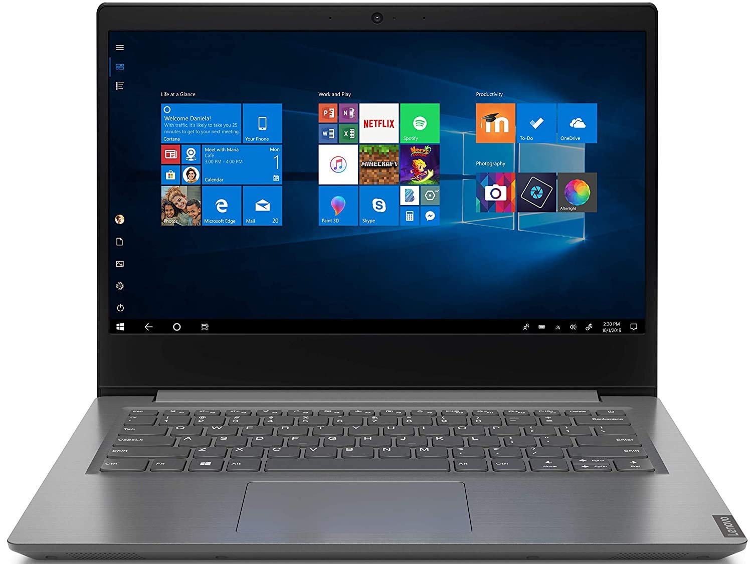 Lenovo Laptop Ideapad V14 I5-1035G1/4GB/1TB/14"HD/Dos/Grey/Arb - Image 1