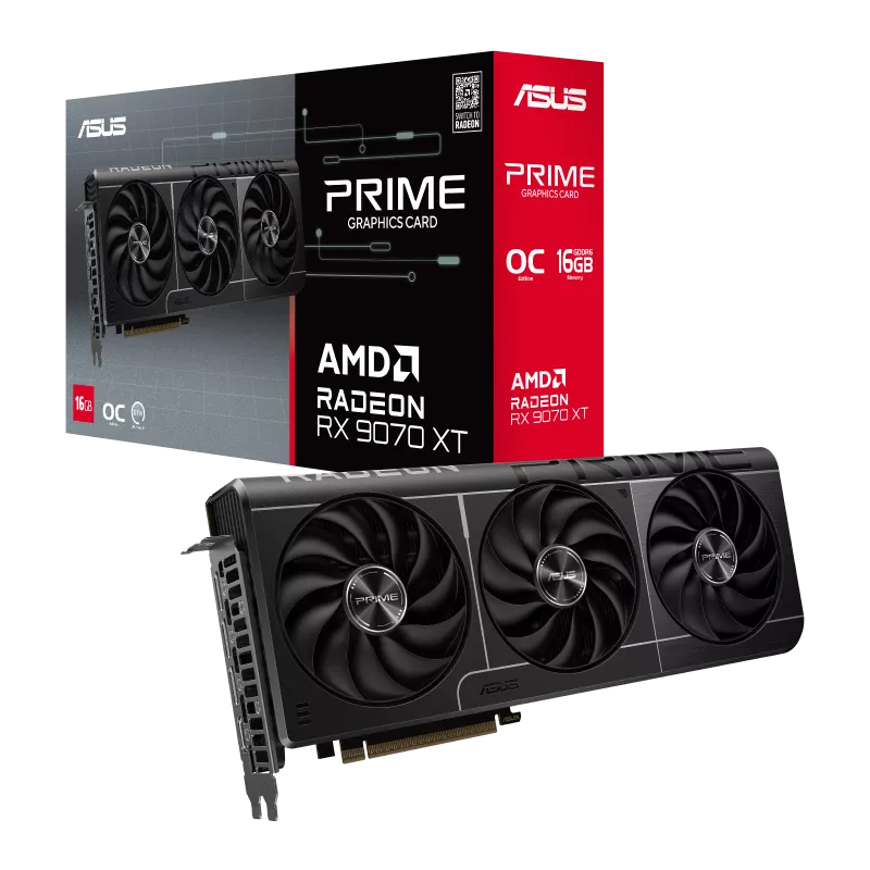 ASUS TUF Gaming Radeon RX 9070 XT OC Edition 16GB GDDR6 Gaming Graphics Card | 90YV0LI0-M0NA00 - Image 1