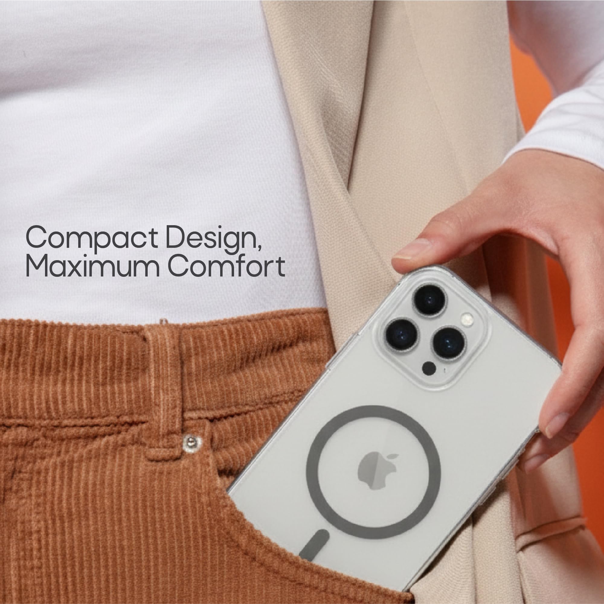 AZTECH iPhone 16 Pro Max Case MagSafe (MagU), Revolutionary iCrystal Tech Clear Cover, MIL-Grade Protection, Anti-Scratch, Camera Protective, Magnetic Ultra Slim iPhone 16 Pro Max 6.9" Accessories thumbnail 6