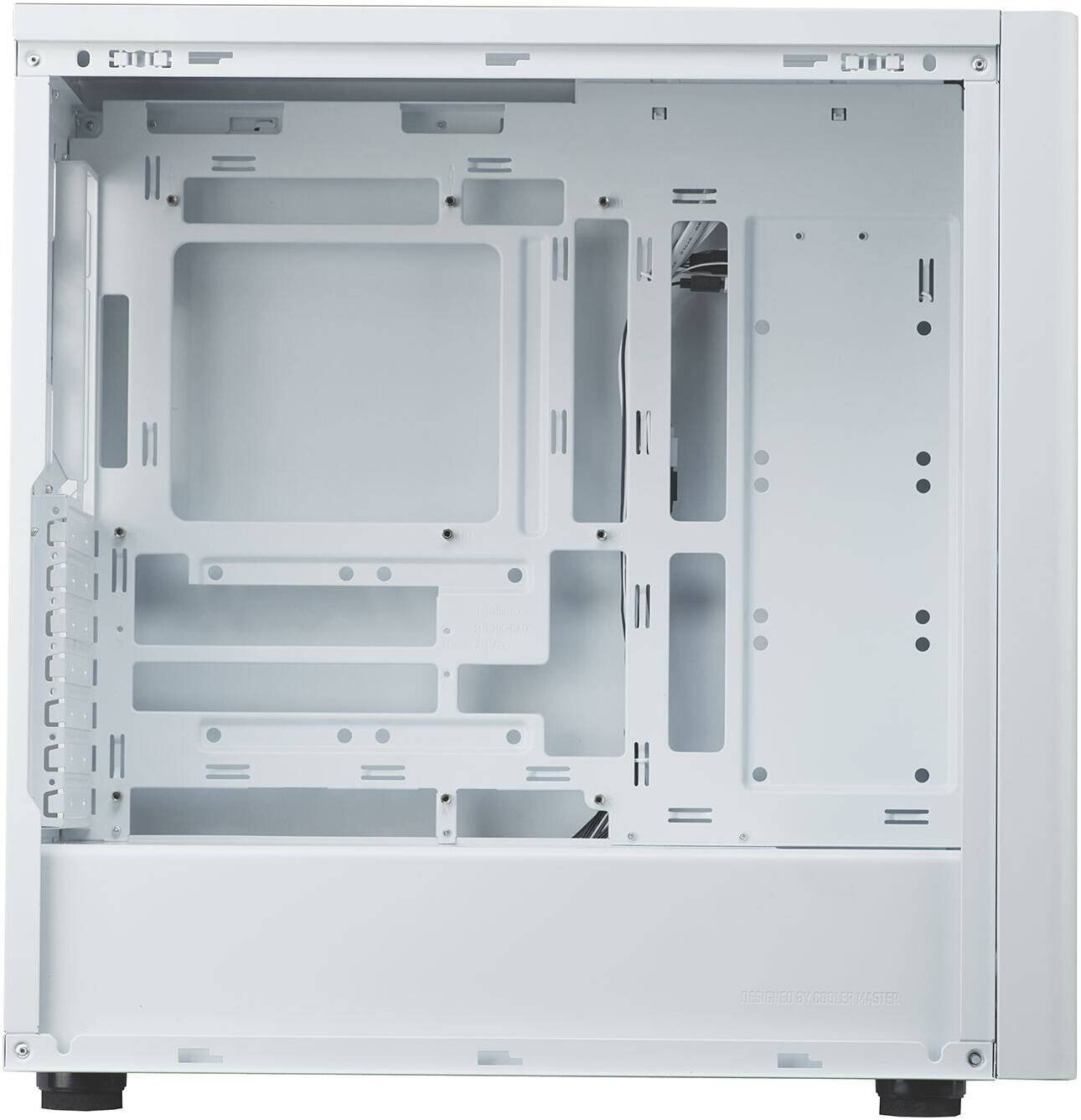 Cooler Master Elite 502 Mid Tower Computer Case, 3x 120mm ARGB Pre-Installed Fans, Up to 420mm Radiator & 7x 120mm Fan Support, Tempered Glass Side Panel, White | E502-WGNN-S00 thumbnail 2