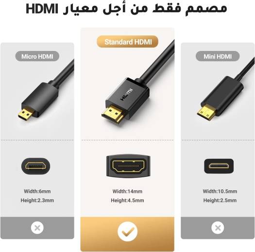 UGREEN HDMI Extension Cable 4K HDMI Extender Male to Female Compatible with Switch, PS5, PS4, Roku TV Stick, Blu Ray Player, Chromecast, Wii U, HDTV Laptop PC, 3M | 10145 thumbnail 2