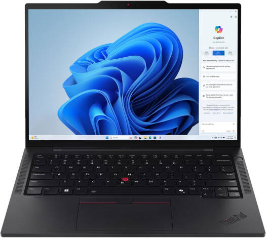 Lenovo ThinkPad T14s Gen5 Laptop, 14″ WUXGA IPS Display, Intel Core Ultra 7-155U, 16GB DDR5 RAM, 512GB SSD, Integrated Intel Graphics, Backlit Arabic/English K/B, Windows11 Pro, Black | 21LS000GGR - Image 1