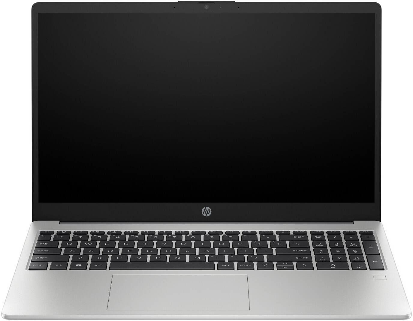 HP 250 G10 Laptop, 15.6" FHD Display, Intel Core i3-1315U Processor, 8GB RAM, 512GB SSD, Intel UHD Graphics, English Keyboard, No OS, Turbo Silver | 9G1W2ET - Image 1