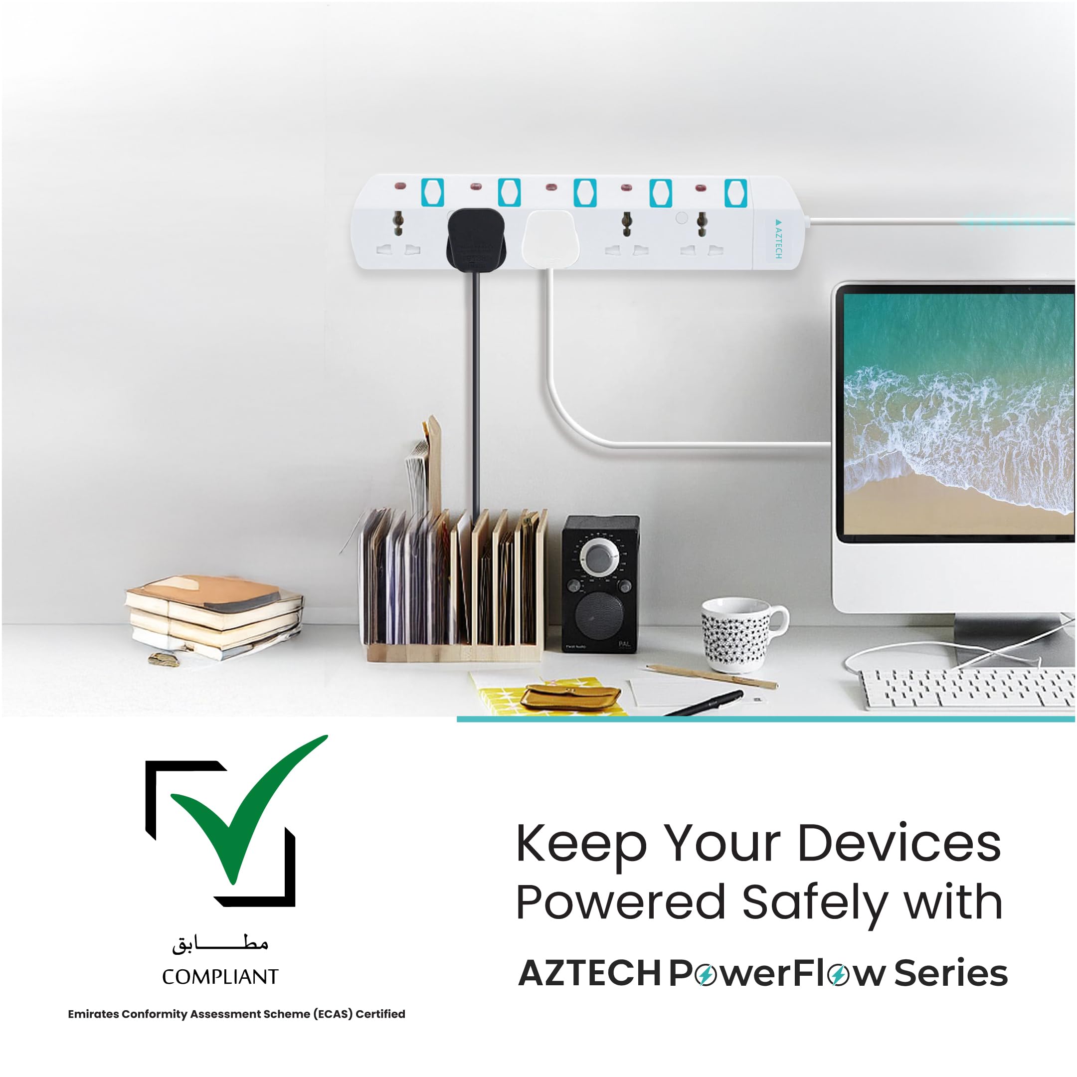 AZTECH PowerFlow 5 Way 3 Meter thumbnail 2