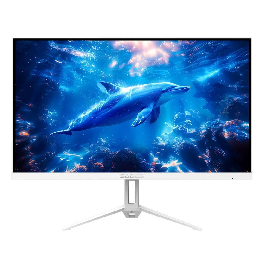 SADES RT-DOLPHIN SA-F03F27 27'' FLAT FHD 240HZ MONITOR - WHITE thumbnail 2