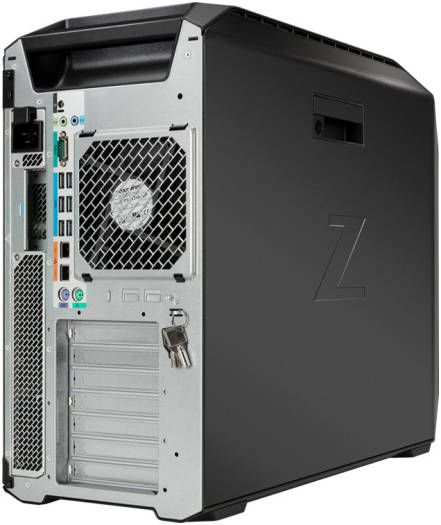 HP Z8 G4 Tower Workstation PC, Intel Xeon Gold 6138 2.00GHz 20-Core Processor, 32GB DDR4 RAM, 1x1TB SATA 3.5", 1x500GB SSD M.2, Enterprise HDD, Linux OS, Black | Z8 G4 4T thumbnail 6