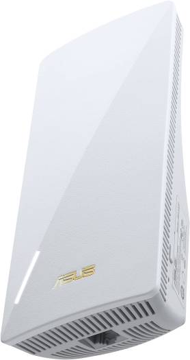ASUS RP-AX58 AX3000 WiFi 6 Range Extender, AiMesh, 3000 Mbps, 1x RJ45 LAN, UK Plug, White | 90IG07C0-MU0C10 thumbnail 2