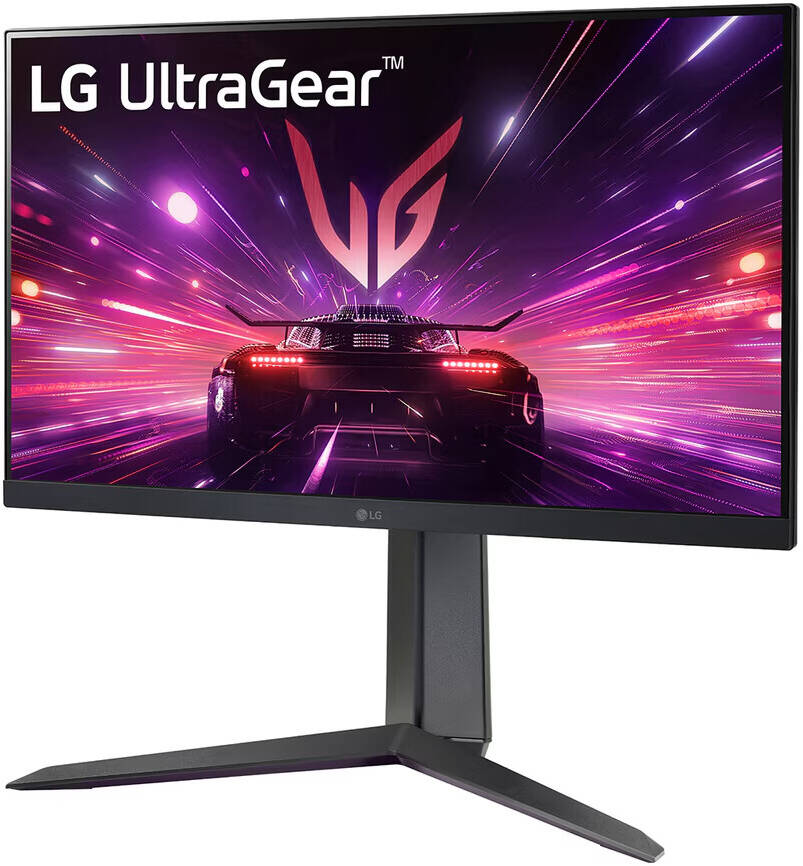 LG 24GS65F UltraGear Gaming Monitor, 24" IPS Display, FHD Resolution, 180Hz Refresh Rate, 1ms (GtG) Response Time, AMD FreeSync & NVIDIA G-Sync Technology, 16.7m Color Display, Black | 24GS65F thumbnail 2
