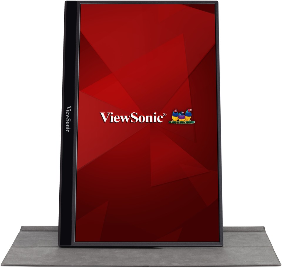 ViewSonic 15.6 Inch 1080p Portable Monitor with 2 Way Powered 60W USB C, IPS, Eye Care, Dual Speakers, Built in Stand with Cover (VG1655) thumbnail 9