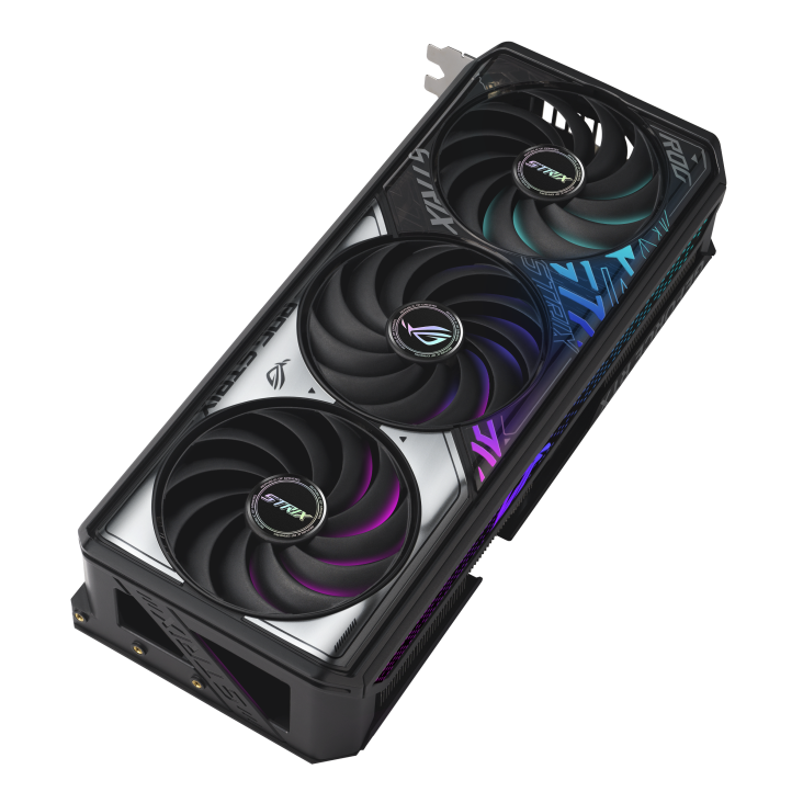 ASUS ROG STRIX RTX 5070 Ti Gaming Graphics Card – 16GB GDDR7, 8960 CUDA Cores, 7680x4320 Resolution, PCIe 5.0 | 90YV0M91-M0NA00 thumbnail 5