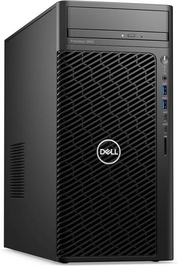 Dell Precision Tower 3660 Workstation PC, Intel Core i7-12700K 12C 25MB Cache, 16GB DDR5 RAM, 512GB SATA SSD+1TB HDD, Intel Integ Graphics, Windows 10 Pro+Win 11 Pro License, Black | P-T 3660-512 thumbnail 3