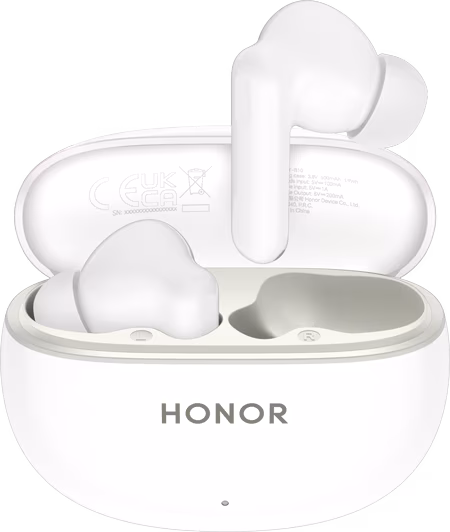 HONOR EARBUDS X10 LITE WHITE - Image 1