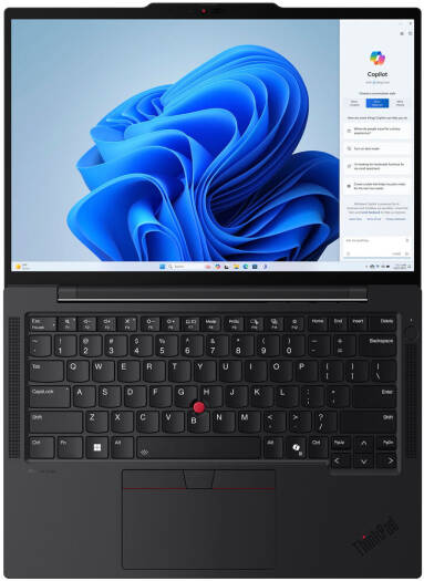 Lenovo ThinkPad T14s Gen5 Laptop, 14″ WUXGA IPS Display, Intel Core Ultra 7-155U, 16GB DDR5 RAM, 1 TB SSD, Integrated Intel Graphics, Backlit Arabic/English K/B, Windows11 Pro, Black | 21LS000JGR thumbnail 5