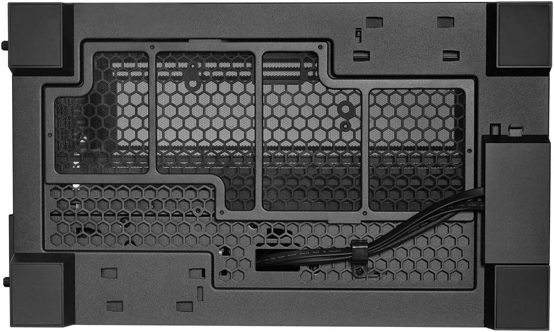 Lian Li O11D EVO RGB E-ATX Gaming Dual Chamber Case, ARGB Lighting Strips,Up to 420mm Radiator & 10* Fans, Cable Management, Front and Side Tempered Gass Panels, Black | G99.O11DERGBX.00 thumbnail 4