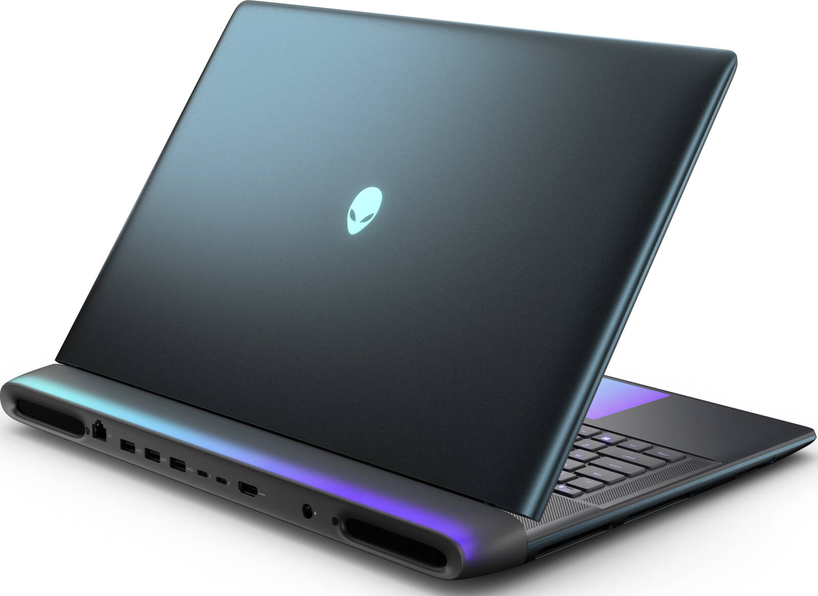 Dell Alienware 18 Area-51 Gaming Laptop, 18" QHD+ 300Hz Display, Intel Core Ultra 9 275HX, 32GB RAM, 2TB SSD, GeForce RTX 5080 16GB, English Keyboard, Win11, Liquid Teal | LAA18250 thumbnail 3