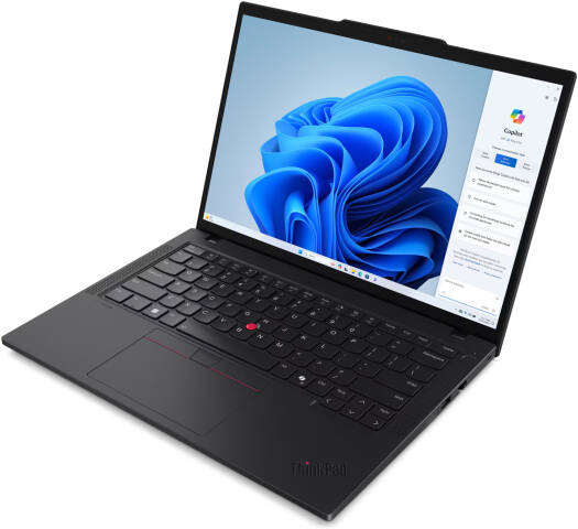 Lenovo ThinkPad T14 Gen 5 Laptop, 14" WUXGA IPS 60Hz Touch Display, Intel Core Ultra 7 165U, 32GB RAM, 512GB SSD, Intel Graphics, English Keyboard, Windows 11 Pro, Black | 21ML008NUS thumbnail 2