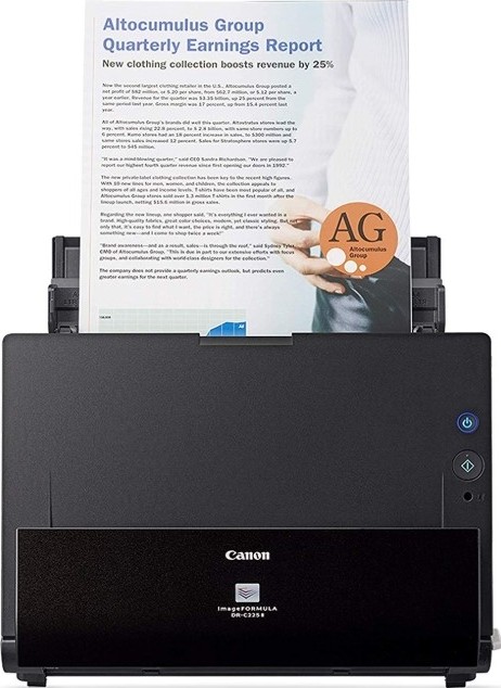 Canon imageFORMULA Office Document Scanner, CMOS CIS 1 Line Sensor, 600dpi, RGB LED | 3258C003 thumbnail 3