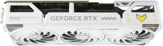 ASUS TUF Gaming GeForce RTX 5070 Ti 16GB BTF OC Graphics Card, GDDR7 256-Bit Memory, 2588 MHz Boost Clock, 8960 CUDA Core, 28 Gbps Memory Speed, PCI Express 5.0, White | 90YV0N60-M0NA00 thumbnail 8