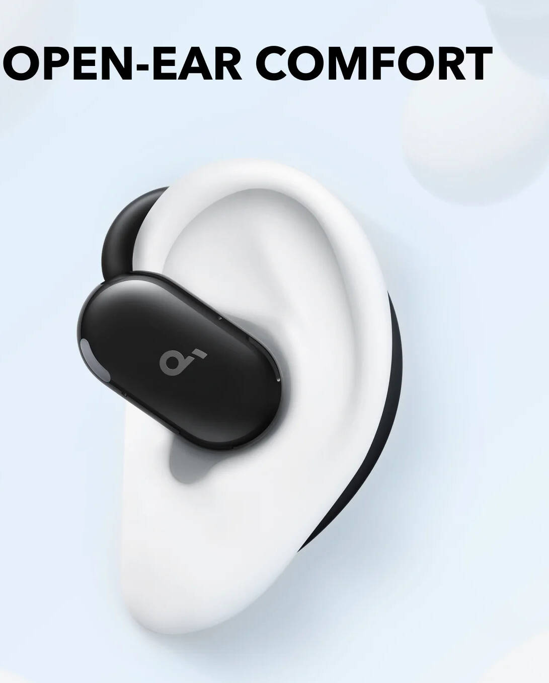 Anker Soundcore V20i Open-Ear Headphone, 16mm Dynamic Drivers, Directional Acoustic Technology, 4 Mics, 4 Adjustable Positions, Bluetooth 5.4, Up to 8 Hours Playtime, Black | A3876H11 thumbnail 5