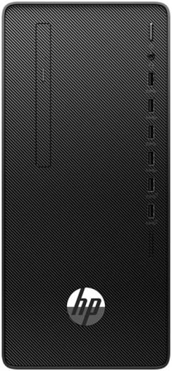 HP 290 G4 Microtower PC Bundle, 10th Gen Intel Core i5 10400 Processor, 4GB RAM, 1 TB HDD, Integrated Intel UHD Graphics USB Wred KBD/Optical Mouse, DVD-WR, No OS, Black | 5L4S0ESBH5 - Image 1