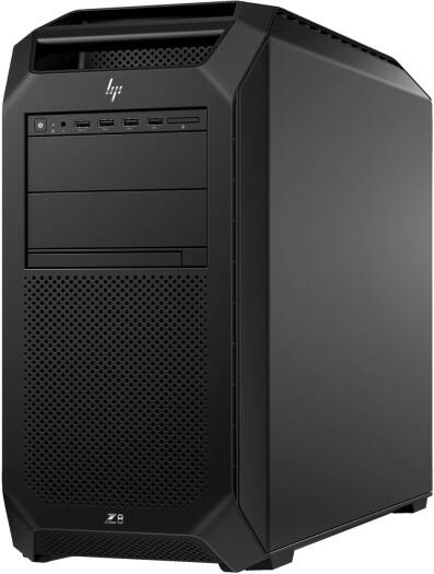 HP Z8 G4 Desktop Workstation, Intel Xeon-Gold 5220R 2.2GHz Processor, 1125W Chassis, 32GB DDR4 RAM, 512GB TLC SSD + 1TB 7200 SATA 3.5" Hard Drive, Keyboard + USB Mouse, ODD 9.5" DVD-RW, Black | Z8 G4 - Image 1