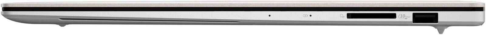 ASUS Zenbook S16 UM5606W Laptop, 16" 3K OLED 120Hz Display, AMD Ryzen AI 9 HX 370, 32GB RAM, 2TB SSD, AMD Radeon 890M, ENG-ARAB K/B, Win11, Scandinavian White | UM5606WA-RK233W thumbnail 4