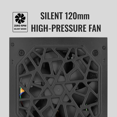 Aerocool Power Supply AERO Gold 850W GOLD FM 100-240VAC APFC UK / ACPG-AR85FKC.41 thumbnail 3