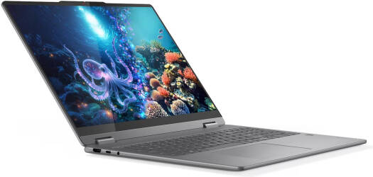 Lenovo Yoga 7i 2-in-1 Gen 10 Laptop, 16" WUXGA IPS Display, Intel Core Ultra 5 226V, 16GB RAM, 512GB SSD, Intel Arc Graphics 130V, English Backlit Keyboard, Windows 11 Home, Luna Grey | 83JT0000US - Image 1
