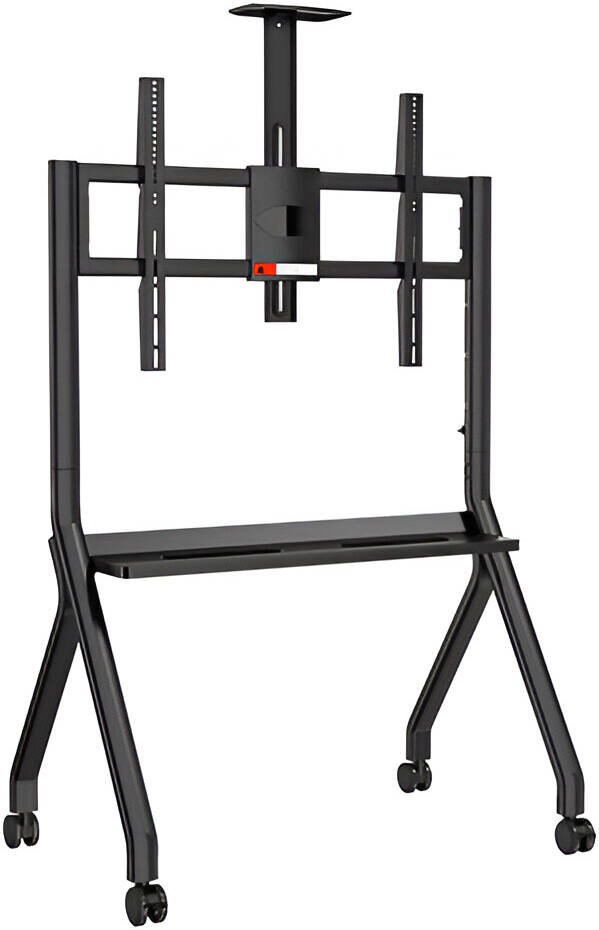 AZTECH 55"-100" Heavy-duty Trolley Stand, 120Kgs Load Capacity, ELITE Series thumbnail 3