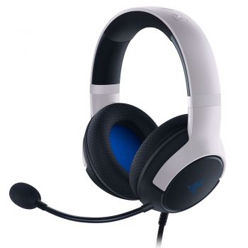 Razer Kaira X for PlayStation (2021)/PC/Mobile Wired Gaming Headset, Over Ear, Unidirectional Mic, 50mm TriForce Drivers, White | RZ04-03970200-R3M1 thumbnail 2