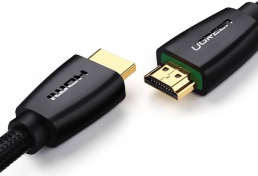 UGREEN HDMI Male to Male Cable Version 2.0, Supports Up to 4k@60Hz & 32 Audio Channels, 10.2 Gb/s Data Transfer, Triple Shielding, Gold-Plated Connectors, Nylon-Braid Cable, 10 Meters, Black | 40414 thumbnail 2