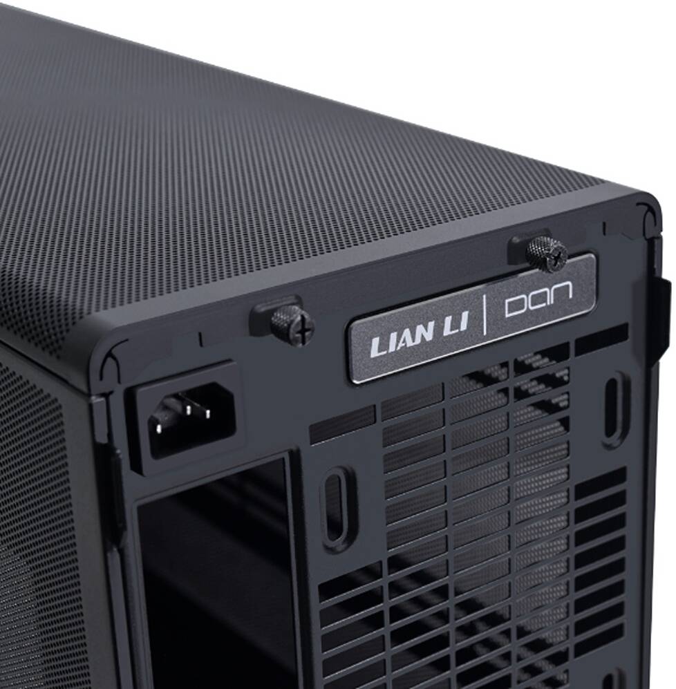 Lian-Li A3-mATX Micro Computer Case, Up to 360mm Radiator & 10x Fan Support, Side & Top Steel Mesh Panels, 26.3L Minimalistic Sleek Design, Black (Wood Edition) | G99.A3X-WD.00 thumbnail 5
