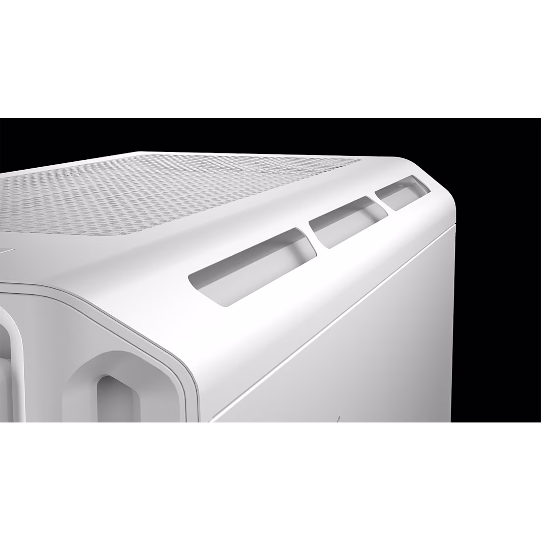 Corsair 5000T Mid-Tower High-Performance PC Case, Up to 360mm Radiators & 10x 120mm Fan Support, Removable Mesh Front & Roof High Airflow Panels, RapidRoute Cable Management, White | CC-9011301-WW thumbnail 3