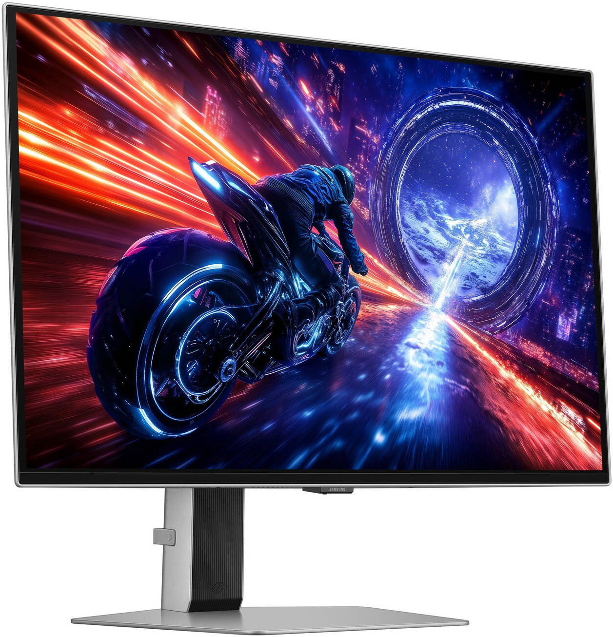 SAMSUNG Odyssey G6 G60SF Gaming Monitor, 27" QD-OLED Display, QHD Resolution, 500Hz Refresh Rate, 0.03ms (GtG) Response time, AMD FreeSync Premium Pro & G-Sync Compatible | LS27FG602SMXUE thumbnail 2
