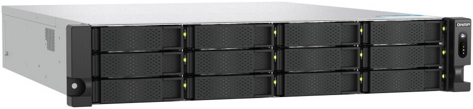 QNAP TS-H1277AXU-RP-R5-16G 12-Bay NAS, AMD Ryzen 5 7000 Series 6-Core/12-Thread Processor, (1x16GB) 16GB UDIMM DDR5, AMD Radeon Graphics, 2x M.2 2280 PCIe Gen 5 x2 Slots | TS-H1277AXU-RP-R5-16 thumbnail 4