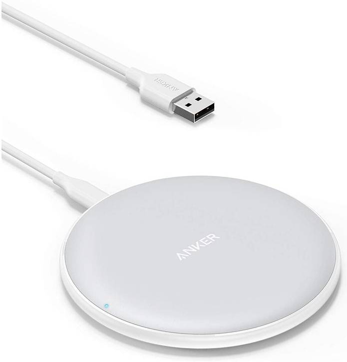 Anker PowerWave 7.5 Fast Wireless Charging Pad, 10W/7.5W/5W Output, White | A2503 thumbnail 2