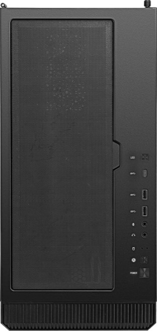 MSI MPG Velox 100R Mid-Tower Gaming PC Case, Tempered Glass Side Panel, 4 x 120mm ARGB Fans, Liquid Cooling Support up to 360mm Radiator, Mesh Panel, Black | 306-7G18R21-809 / 306-7G18R27-HH9 thumbnail 5