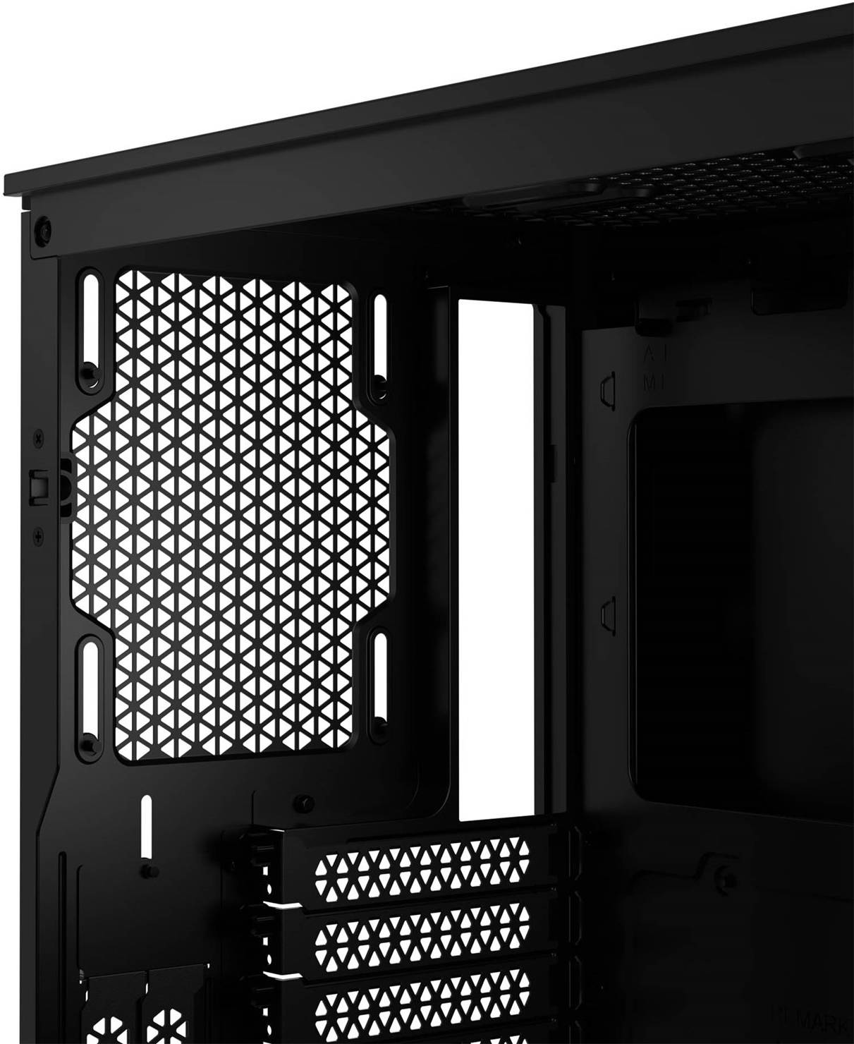 CORSAIR iCUE 4000D RGB AIRFLOW V2 Mid-Tower Case, High-Airflow Design, Tempered Panel, Up to 360mm Radiator & 3x AF120 RGB ELITE Fans, Node PRO Controller, RapidRoute Cable Mgt - Black | CC-9011240-WW thumbnail 8