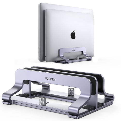 UGREEN VERTICAL LAPTOP STAND DUAL SLOT - Image 1