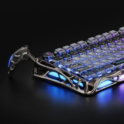 GRAVASTAR MERCURY K1 PRO 75% WIRELESS MECHANICAL GAMING KEYBOARD thumbnail 2