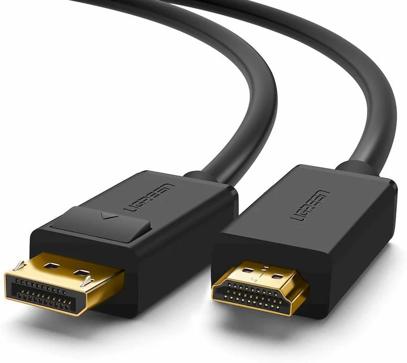 UGREEN DP MALE TO MALE CABLE 1M BLACK thumbnail 3