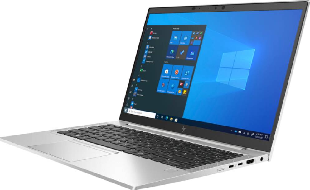 HP Elitebook 840G8, 14" FHD UWVA IPS Laptop, 11th Gen Intel Core i7-1165G7 2.80GHz, Intel Iris Xe, 16GB RAM, 512GB SSD M.2, Camera, BT+WIFI, Windows 10 Pro, English Arabic KB, Silver | 336D6EA thumbnail 2