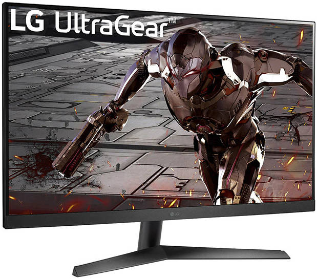 LG UltraGear 31.5'' FHD Gaming Monitor, VA Panel Display, 165Hz Refresh Rate & 1ms MBR Response Time, NVIDIA G-SYNC Compatible, 16.7M Color Depth, HDR 10, HDMI x1, DP x1 | 32GN50R-B - Image 1